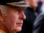 King Charles III: Britain's King Charles attends the state funeral and burial of Britain's Queen Elizabeth, in London, Britain.