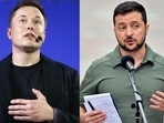 Billionaire Elon Musk and Ukrainian President Volodymyr Zelensky(file) Billionaire Elon Musk and Ukrainian President Volodymyr Zelensky(file)