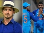 Dale Steyn; Jasprit Bumrah (R) with Rohit Sharma(File/AP) Dale Steyn; Jasprit Bumrah (R) with Rohit Sharma(File/AP)