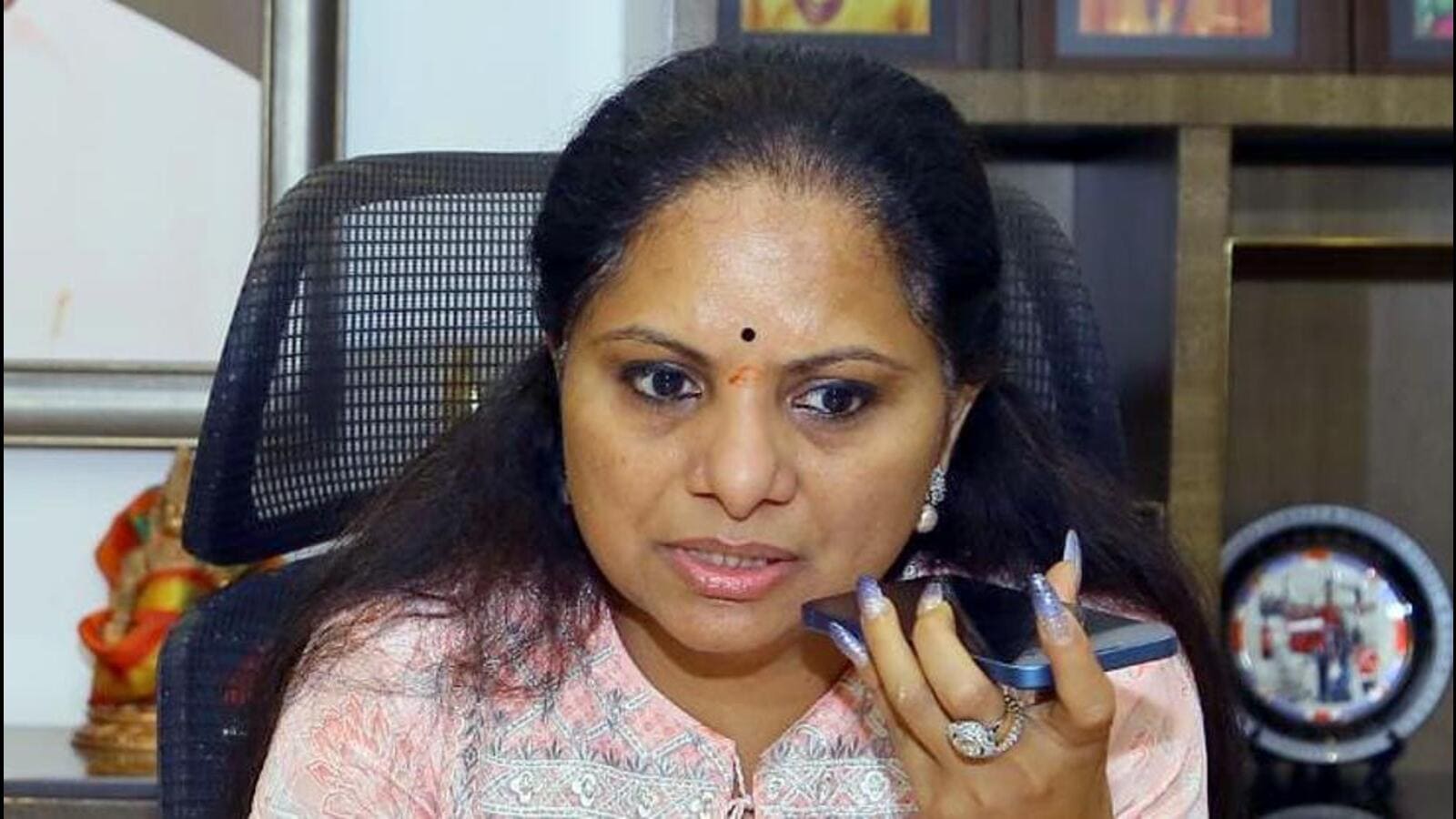 Kavitha skips key TRS meet, triggers buzz Latest News India picture