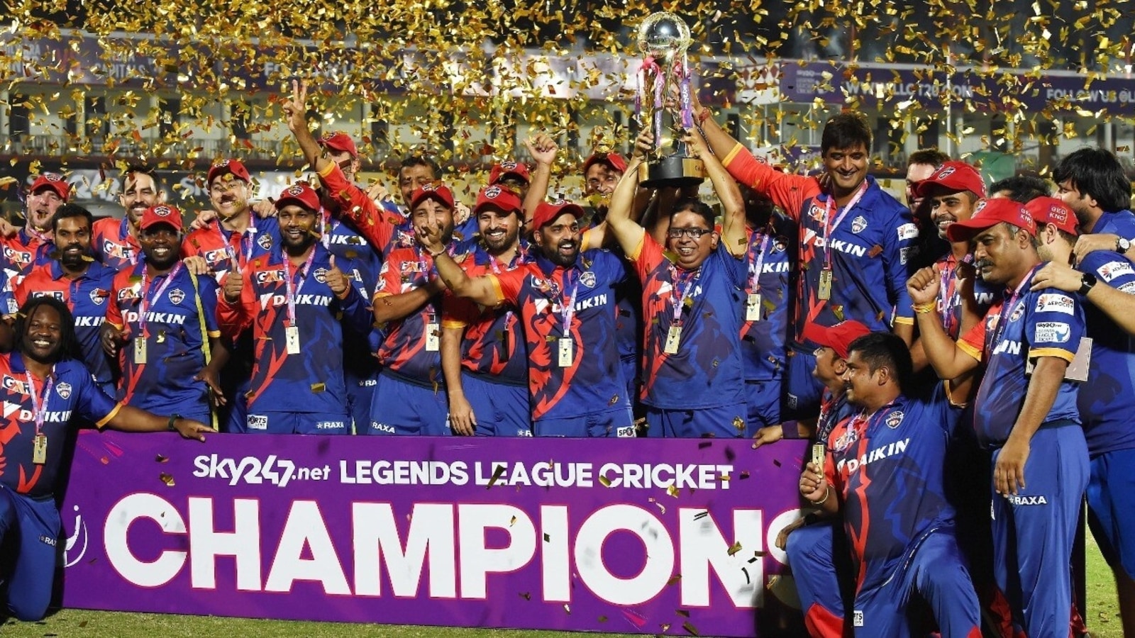 Legends League Cricket India Capitals champions after Taylor, Johnson