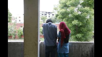 A young married couple at a government safe house in Rohtak, Haryana in July 2015. Safe houses shelter inter caste and inter faith couples who are in danger of being attacked by their families. (Arun Sharma/Hindustan Times) A young married couple at a government safe house in Rohtak, Haryana in July 2015. Safe houses shelter inter caste and inter faith couples who are in danger of being attacked by their families. (Arun Sharma/Hindustan Times)