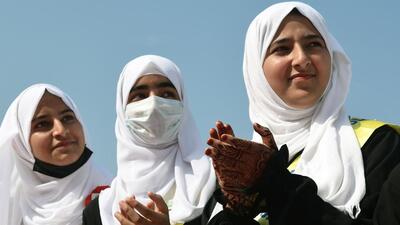 Students take part in the Sports week at Springs Buds Higher Secondary School Ompora in Budgam district of Central Kashmir. (ANI File Photo) Students take part in the Sports week at Springs Buds Higher Secondary School Ompora in Budgam district of Central Kashmir. (ANI File Photo)