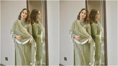 Hina, for the midweek, gave us major fashion inspo for the upcoming Diwali season in ethnics. (Instagram/@realhinakhan) Hina, for the midweek, gave us major fashion inspo for the upcoming Diwali season in ethnics. (Instagram/@realhinakhan)