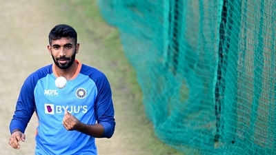 India's Jasprit Bumrah prepares to bowl in nets India's Jasprit Bumrah prepares to bowl in nets