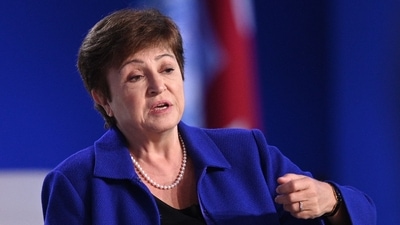IMF managing director Kristalina Georgieva. (AFP)
