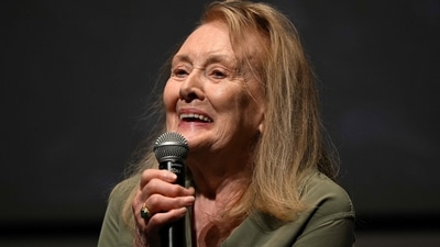 Nobel literature prize 2022: French writer Annie Ernaux is seen. (AFP)