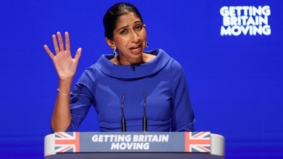 Home secretary Suella Braverman said the largest group of people who overstay in the UK are Indian migrants (Reuters) Home secretary Suella Braverman said the largest group of people who overstay in the UK are Indian migrants (Reuters)
