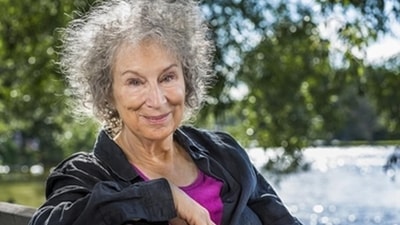 Canadian writer Margaret Atwood is well-known for her dystopian novel 'The Handmaid's Tale' (Hay Festival) Canadian writer Margaret Atwood is well-known for her dystopian novel 'The Handmaid's Tale' (Hay Festival)