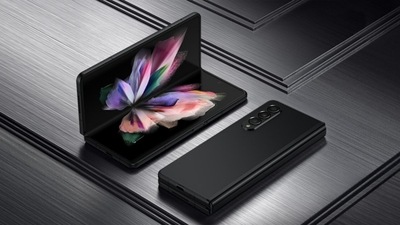 Galaxy Z Fold 3 is Samsung’s first foldable device to support the S Pen. (Samsung) Galaxy Z Fold 3 is Samsung’s first foldable device to support the S Pen. (Samsung)