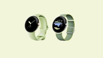 Google Pixel watch's design is It is inspired by the continuous surface of water droplet. (Google) Google Pixel watch's design is It is inspired by the continuous surface of water droplet. (Google)