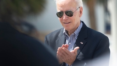 US President Joe Biden is seen. (AP) US President Joe Biden is seen. (AP)