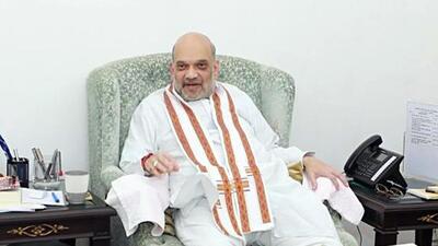 Union home minister Amit Shah’s statement on assembly elections during his rally in Baramulla town on Wednesday have given hope to mainstream politicians. (ANI Picture Service) Union home minister Amit Shah’s statement on assembly elections during his rally in Baramulla town on Wednesday have given hope to mainstream politicians. (ANI Picture Service)