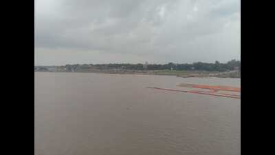 Sangam area where the Magh Mela is to be held in Prayagraj. (HT Photo) Sangam area where the Magh Mela is to be held in Prayagraj. (HT Photo)