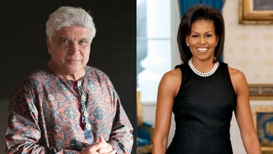 Javed Akhtar reacted to Michelle Obama's post. Javed Akhtar reacted to Michelle Obama's post.