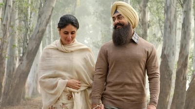 A still image of Kareena Kapoor and Aamir Khan from Laal Singh Chaddha. A still image of Kareena Kapoor and Aamir Khan from Laal Singh Chaddha.