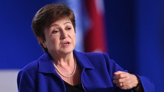 IMF managing director Kristalina Georgieva.(AFP) IMF managing director Kristalina Georgieva.(AFP)