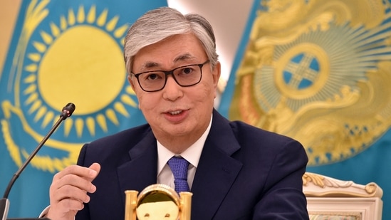 Russia-Ukraine War: Kazakh president-elect Kassym-Jomart Tokayev.(AFP) Russia-Ukraine War: Kazakh president-elect Kassym-Jomart Tokayev.(AFP)