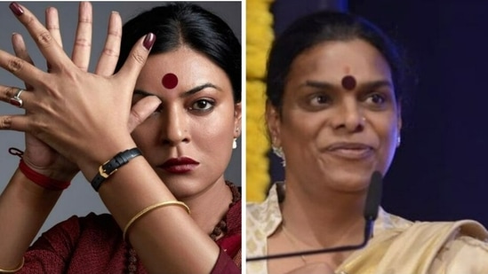 Sushmita Sen Open Sex - Sushmita Sen to play transwoman Gauri Sawant in biopic Taali | Bollywood -  Hindustan Times