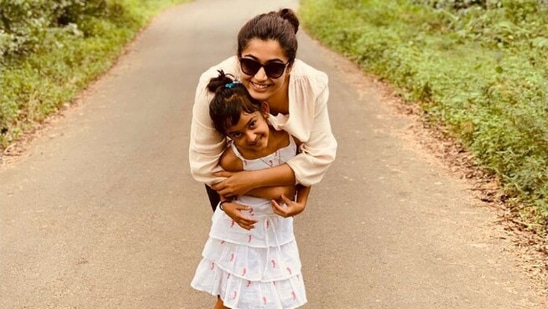 Rashmika Mandanna with her sister Shiman Mandanna in a picture she shared in 2020.