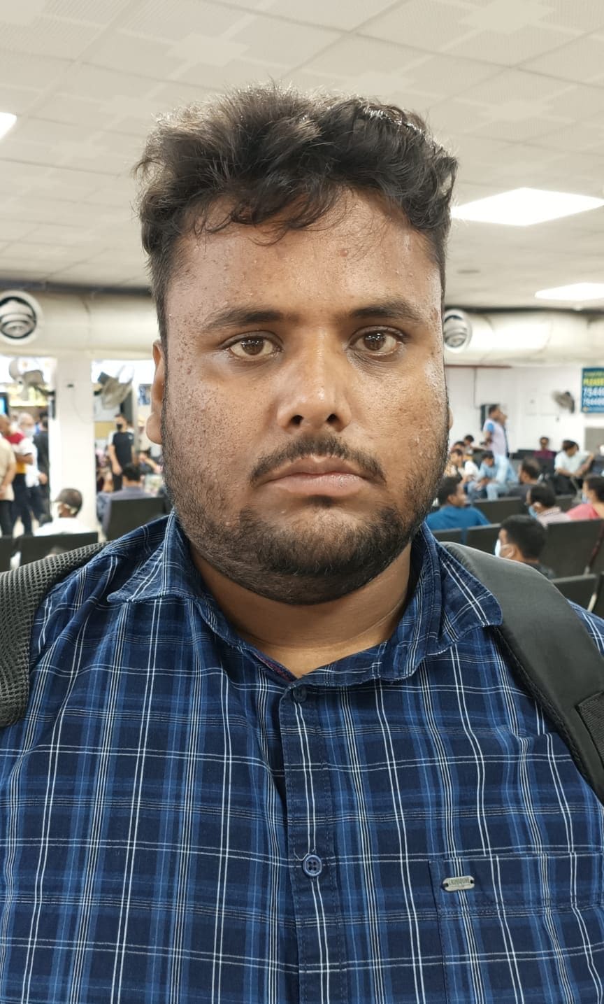 Accused has been identified as Rakesh Kumar Mishra.