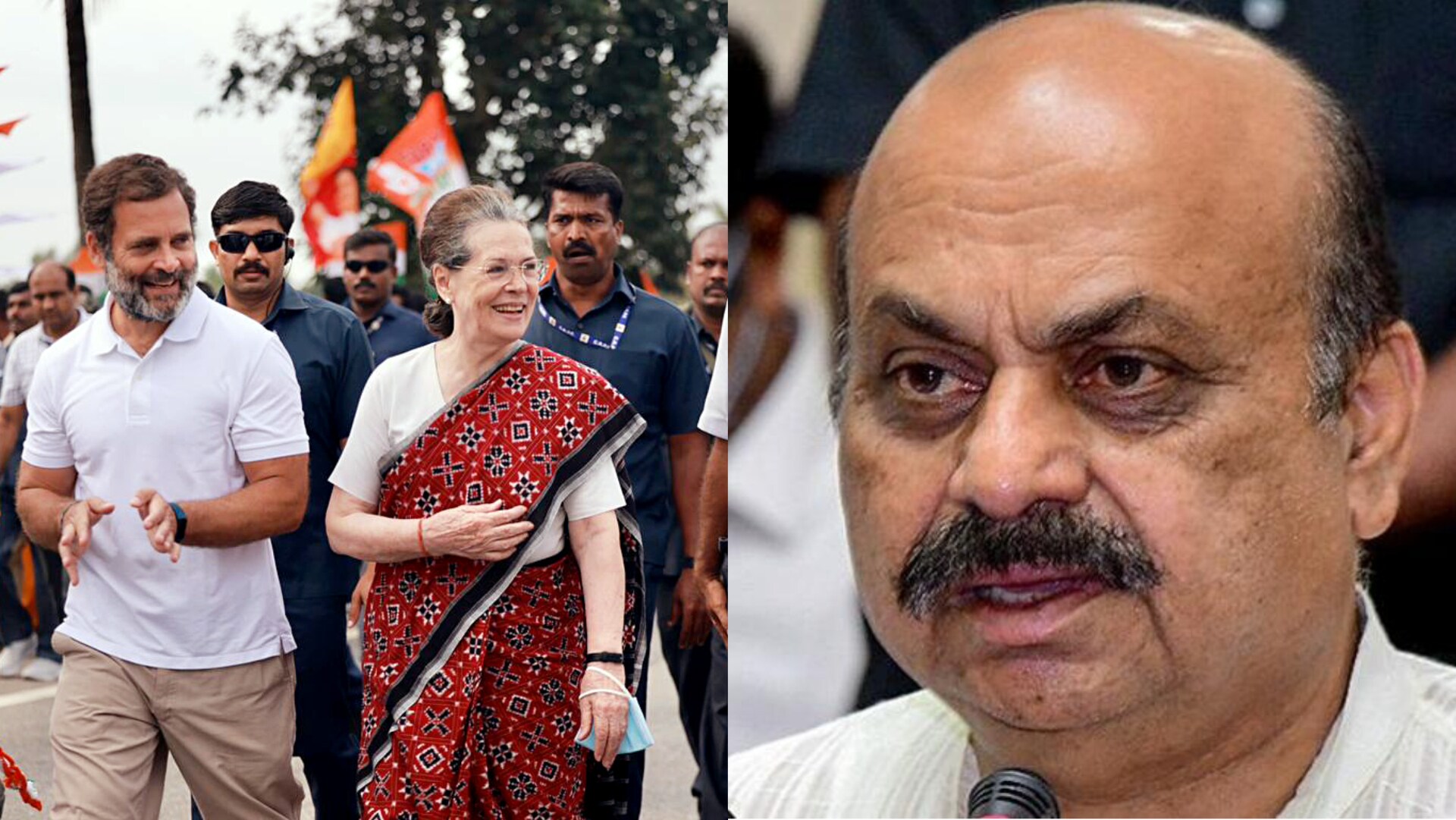 Karnataka CM Basavaraj Bommai criticised the Congress party's mass commute program, the Bharat Jodo Yatra. Karnataka CM Basavaraj Bommai criticised the Congress party's mass commute program, the Bharat Jodo Yatra.