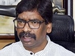 File photo of Jharkhand chief minister Hemant Soren.