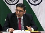 Ministry of external affairs spokesperson Arindam Bagchi.(ANI file) Ministry of external affairs spokesperson Arindam Bagchi.(ANI file)