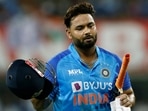 Rishabh Pant walks back to pavilion after getting dismissed during the 3rd T20I match between India and South Africa, at Holkar Cricket Stadium, in Indore.(ANI) Rishabh Pant walks back to pavilion after getting dismissed during the 3rd T20I match between India and South Africa, at Holkar Cricket Stadium, in Indore.(ANI)