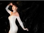 Nora Fatehi, sequined silver gown, shines bright like a diamond(Instagram/@norafatehi) Nora Fatehi, sequined silver gown, shines bright like a diamond(Instagram/@norafatehi)