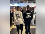 Black Lives Matter: Candace Owens posted a photo of her and Kanye West wearing "White Lives Matter" shirts. Black Lives Matter: Candace Owens posted a photo of her and Kanye West wearing "White Lives Matter" shirts.