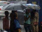 The India Meteorological Department (IMD) has forecasted thunderstorm accompanied by lightning and light to moderate rains and gusty winds (30 to 40 kmph) very likely in Mumbai, Thane and adjoining areas for October 7 and 8, the official said.(HT Photo/Bachchan Kumar)