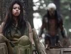 Prey movie review: Amber Midthunder and Dane DiLiegro in a still from the Predator prequel.