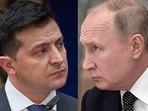 Ukraine's President Volodymyr Zelensky and Russian President Vladimir Putin. Ukraine's President Volodymyr Zelensky and Russian President Vladimir Putin.