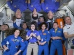 NASA's SpaceX Crew-5 astronauts joining the International Space Station.(AFP) NASA's SpaceX Crew-5 astronauts joining the International Space Station.(AFP)
