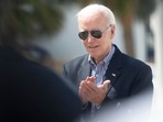 Joe Biden In Florida: US President Joe Biden is seen. Joe Biden In Florida: US President Joe Biden is seen. 