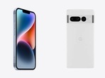 Apple iPhone 14 is compared with Google Pixel 7 Apple iPhone 14 is compared with Google Pixel 7