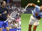 Novak Djokovic faces Daniil Medvedev in the Astana Open semi-final.(Reuters/AFP) Novak Djokovic faces Daniil Medvedev in the Astana Open semi-final.(Reuters/AFP)