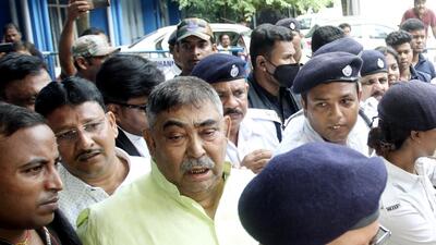 The CBI has named Trinamool Congress (TMC) leader Anubrata Mondal as the prime accused in the cattle smuggling case (ANI) The CBI has named Trinamool Congress (TMC) leader Anubrata Mondal as the prime accused in the cattle smuggling case (ANI)