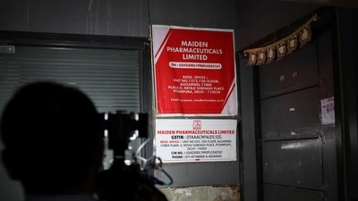 Rakesh Dahiya, Sonepat-based senior drug inspector, said that five samples were collected in the last one week and sent to the Central Drugs Laboratory in Kolkata for examination. (REUTERS) Rakesh Dahiya, Sonepat-based senior drug inspector, said that five samples were collected in the last one week and sent to the Central Drugs Laboratory in Kolkata for examination. (REUTERS)