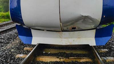 The Western Railways is planning to install fences along the Gandhinagar-Mumbai route, after the newly-launched Vande Bharat Express train suffered minor damages by colliding with cattle. (PTI) The Western Railways is planning to install fences along the Gandhinagar-Mumbai route, after the newly-launched Vande Bharat Express train suffered minor damages by colliding with cattle. (PTI)