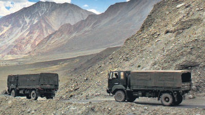 India on Friday pushed back against the Chinese envoy’s recent remarks about the return of stability to the LAC. (AP) India on Friday pushed back against the Chinese envoy’s recent remarks about the return of stability to the LAC. (AP)