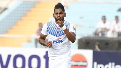 Roy Krishna in action for Bengaluru FC. (Twitter)