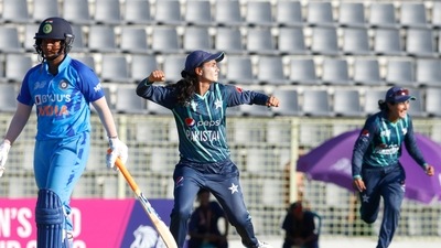 Pakistan defeated India in their Women's Asia Cup 2022 fixture. (Twitter)