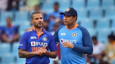 Laxman is head coach of the team that is led by Dhawan (PTI)