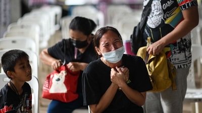 Kampar had reportedly gone to the daycare centre to collect his child after attending a court session earlier in the day, police spokesperson Paisal Luesomboon told broadcaster ThaiPBS. When he did not find his child there, he began the killing spree. "He started shooting, slashing, killing children," Paisal said. (AFP) Kampar had reportedly gone to the daycare centre to collect his child after attending a court session earlier in the day, police spokesperson Paisal Luesomboon told broadcaster ThaiPBS. When he did not find his child there, he began the killing spree. "He started shooting, slashing, killing children," Paisal said. (AFP)