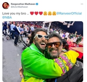Taking to Twitter, Madhavan posted a photo.