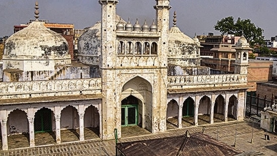 On September 22, the Varanasi district court asked the Gyanvapi mosque management to file its objections to the plea for carbon dating of the structure claimed to be a “Shivling” found inside the complex by the next date of hearing in the matter (PTI) On September 22, the Varanasi district court asked the Gyanvapi mosque management to file its objections to the plea for carbon dating of the structure claimed to be a “Shivling” found inside the complex by the next date of hearing in the matter (PTI)
