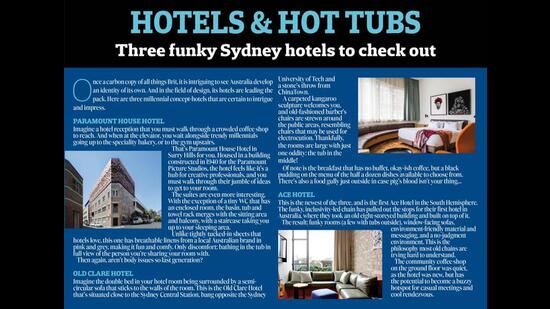 Where to stay in Sydney Where to stay in Sydney