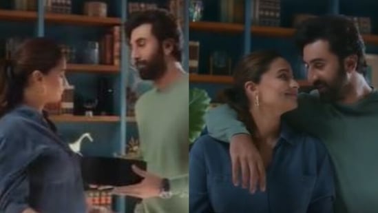 Alia Bhatt and Ranbir Kapoor in new ad.